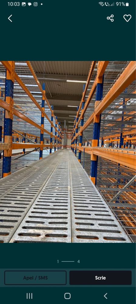Rafturi metalice 20%reducere