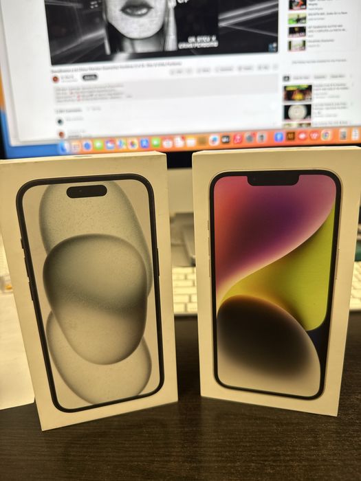 Iphone 15 128gb black sigilat garantie