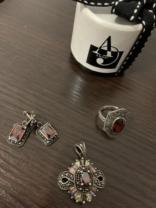 Серебряный набор
