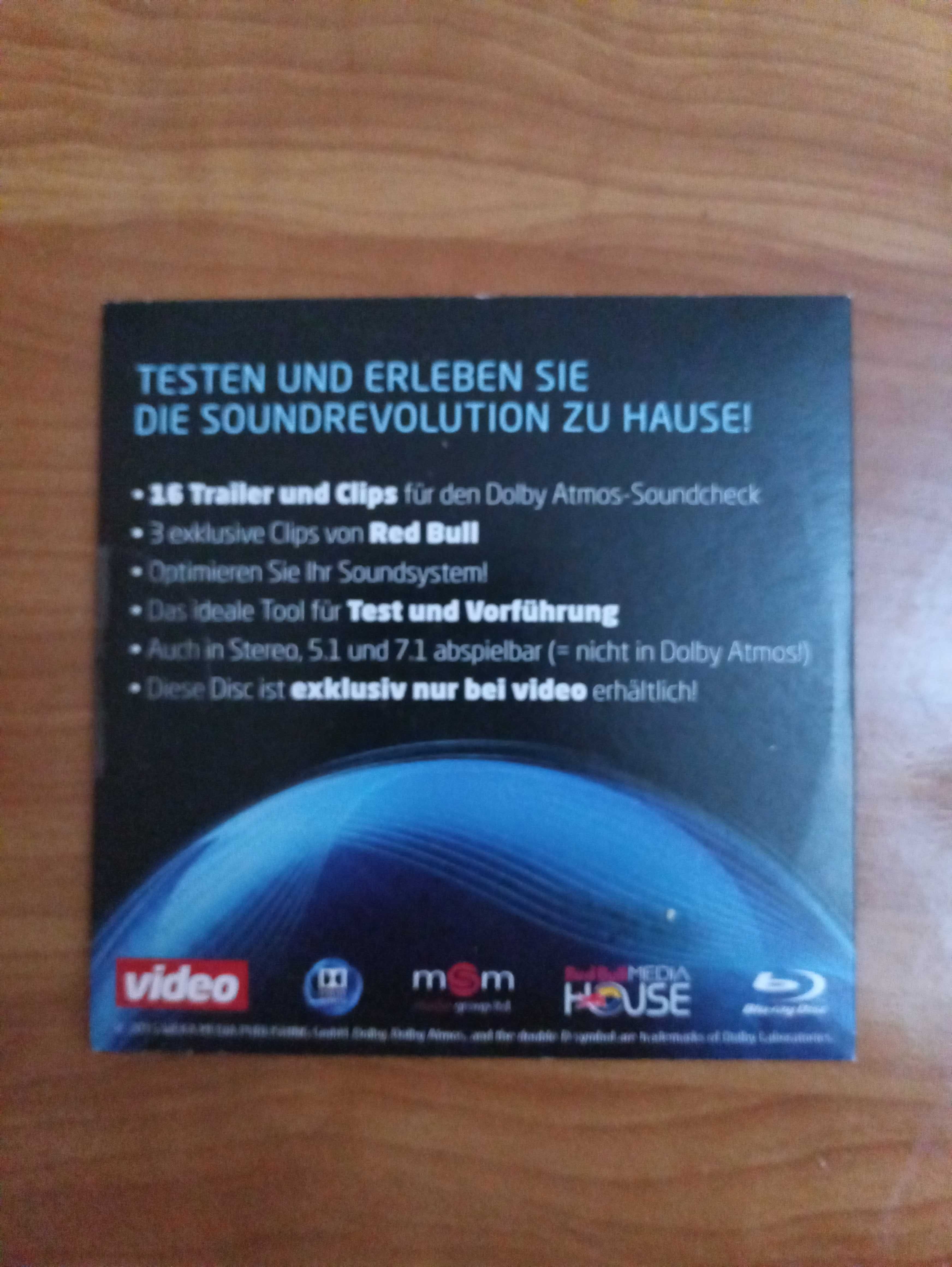 Blu-ray de test video și audio revista Connect