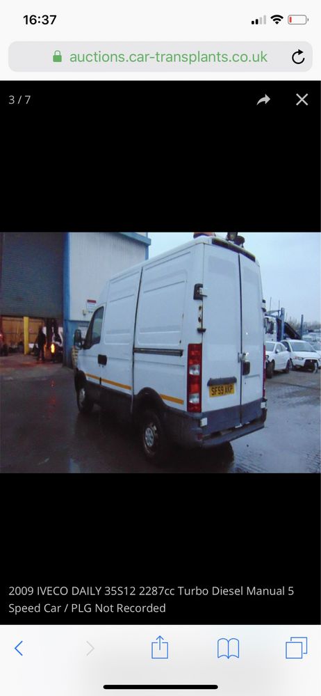 Iveco daily 35c11 2008г На Части