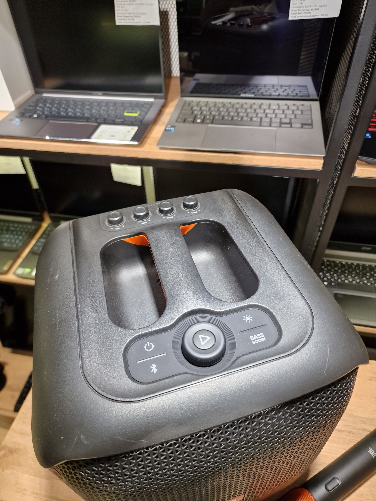 Портативная колонка JBL PartyBox Encore Essential, 100 Вт,  8769/А10