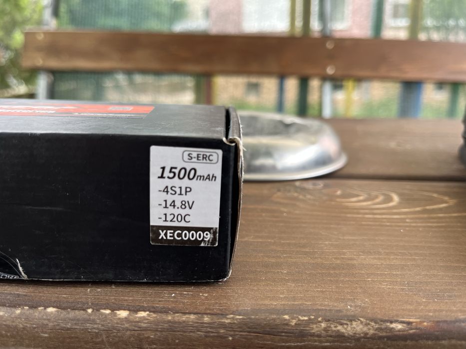 Li -po 14.8v  4S 1500mAh батерия