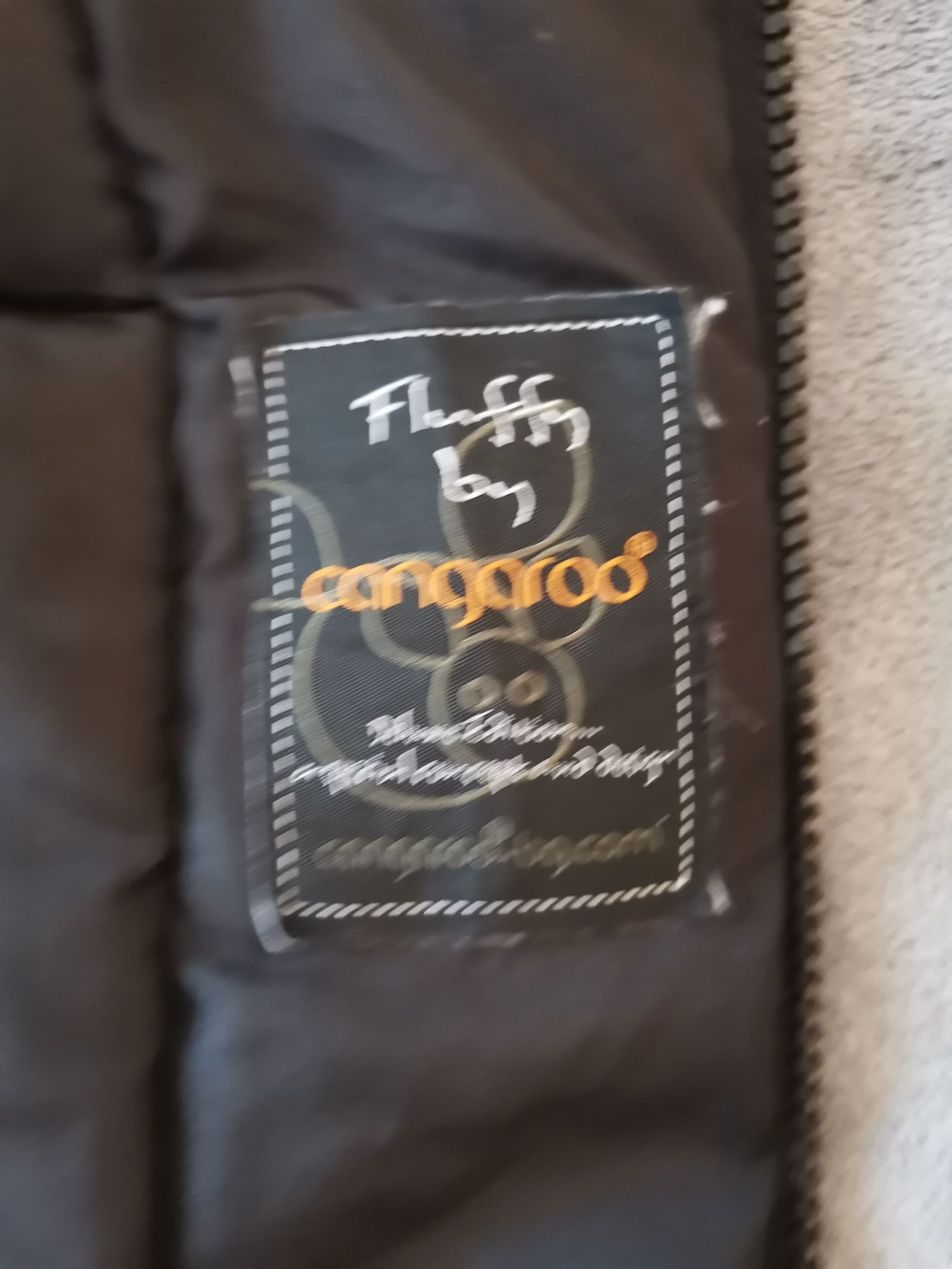 Зимен чувал за количка Cangaroo Fluffy черен