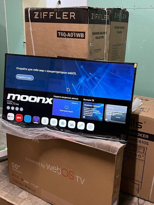 Televizor Moonx 55 Dyum TV / Телевизор 55 дюм ТВ Бесплатная доставка