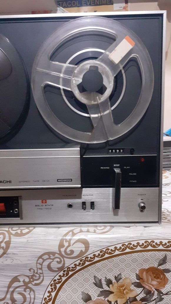 Hitachi 3 head TRQ 730D magnetofon akai sony teac revox