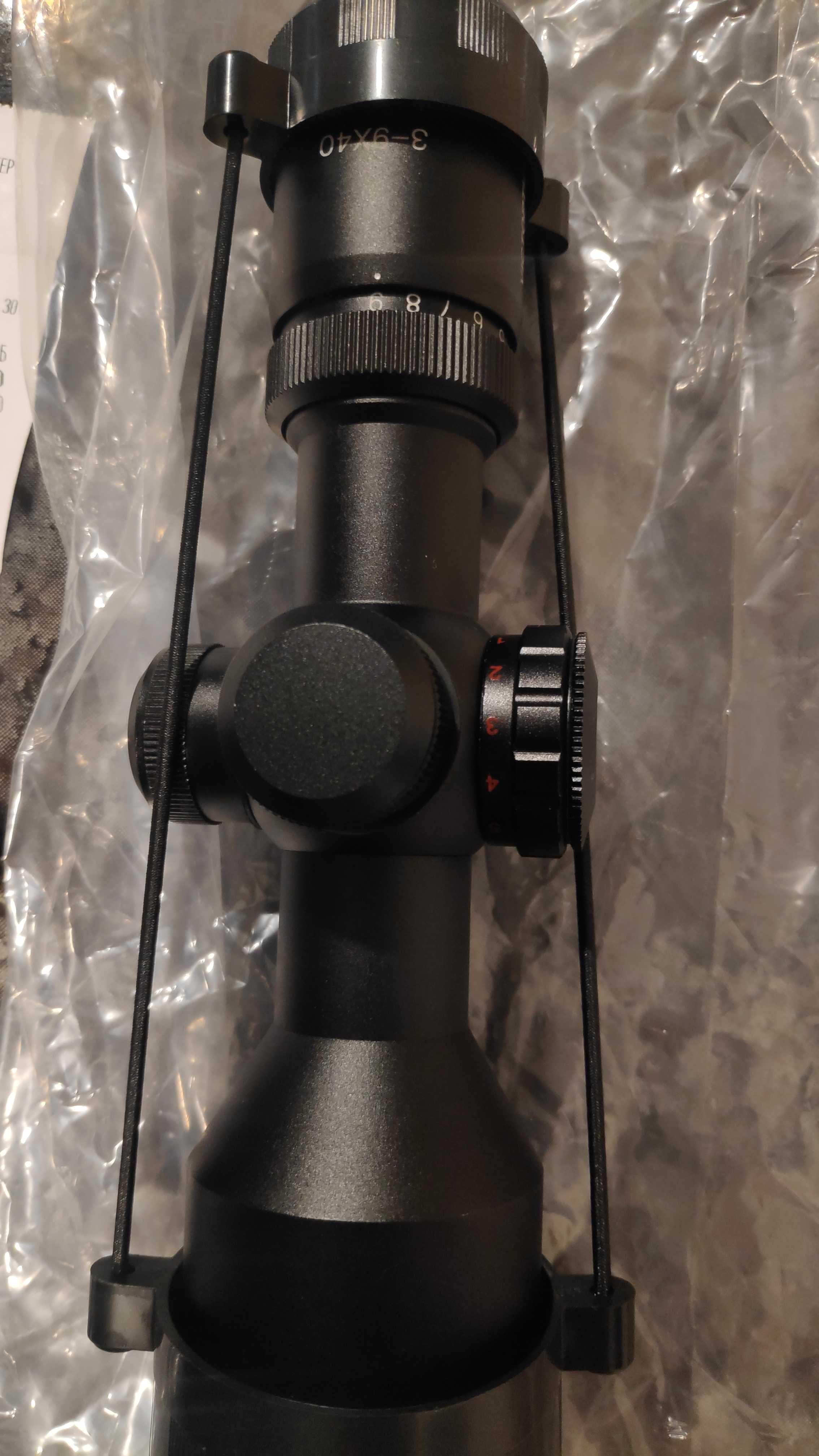 VICTOPTICS  3-9X40  RIFLESCOPE оптика с подсветка отвътре на прицела