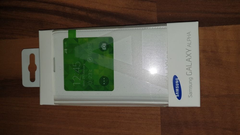 Husa flip smart activa originala Samsung S View Cover Alpha G850
