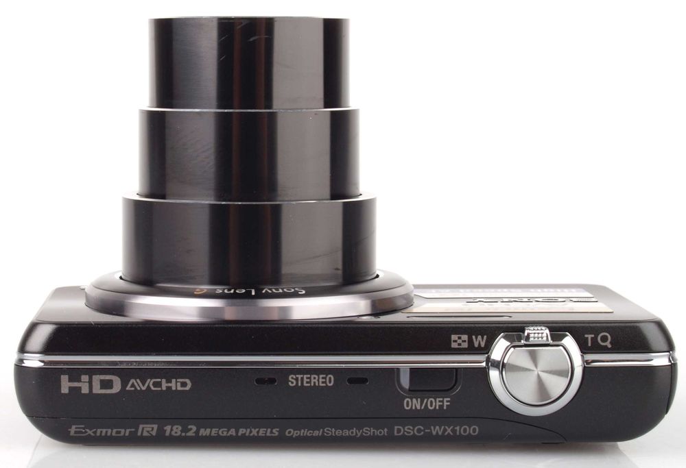 SONY Cybershot DSC WX100 компактен дигитален фотоапарат FULL HD камера