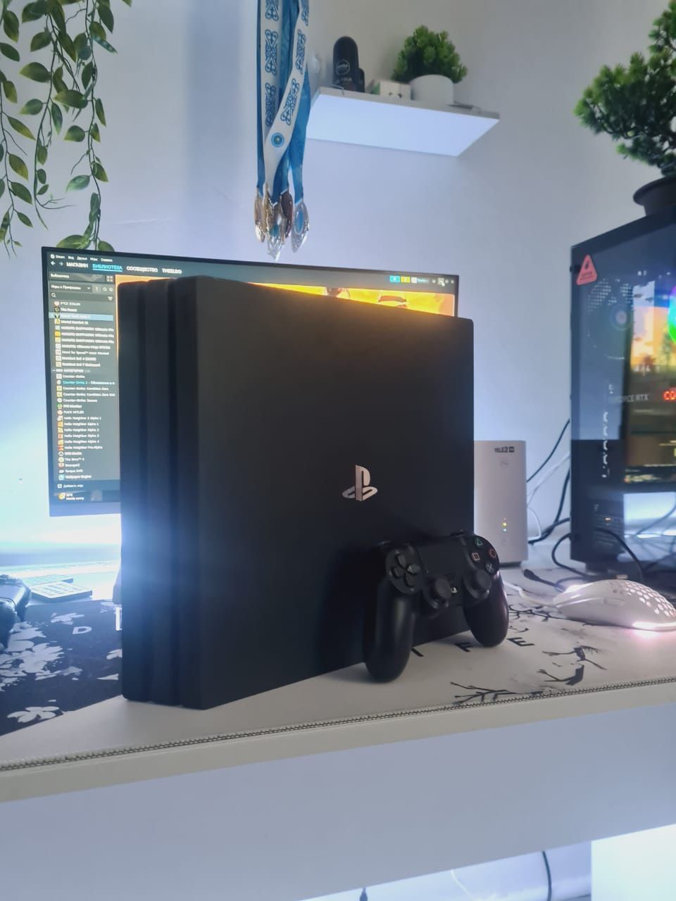 Ps4 pro 1 TB, 7 игр, 200к