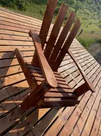 Scaun de gradina din lemn