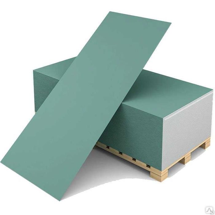 Гипсокартон Glory 12.0 мм стеновой влагостойкий