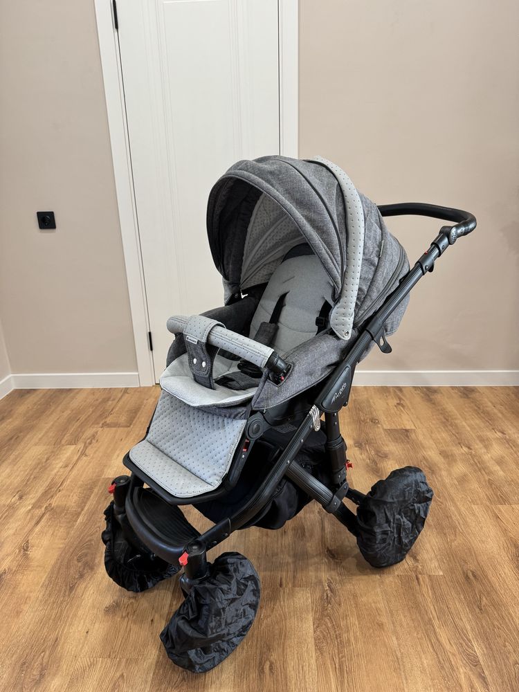 Продам европейскую коляску 3в1 Adamex Braletta