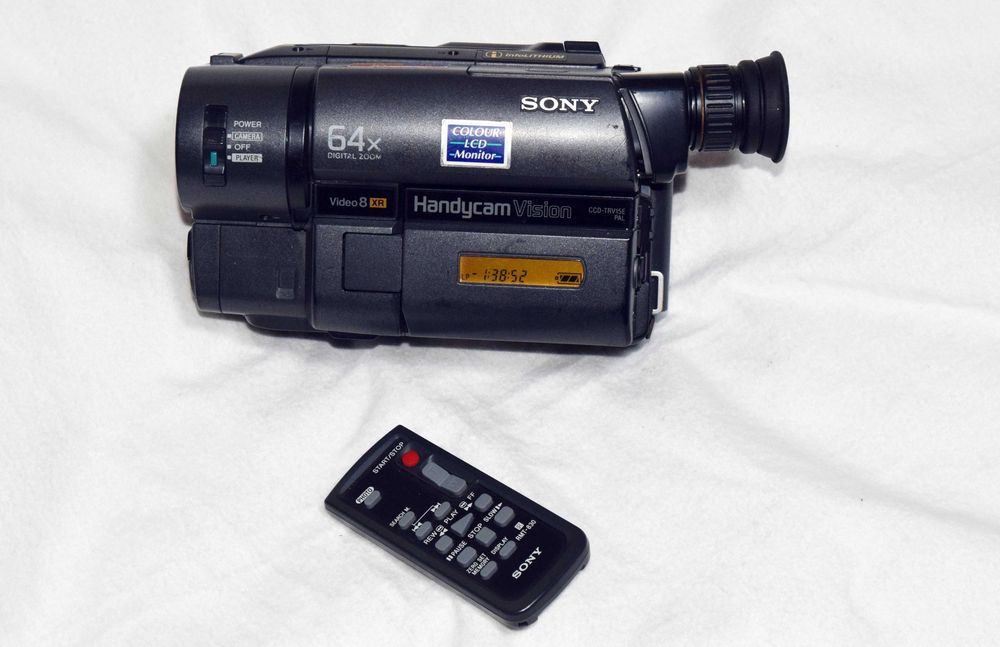 Camera video Sony  HI 8  si  JVC  VHS C