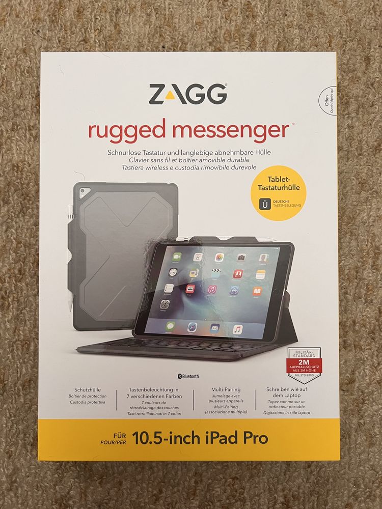 Zagg iPad Air 3/Pro 10.5 Bluetooth клавиатура + кейс