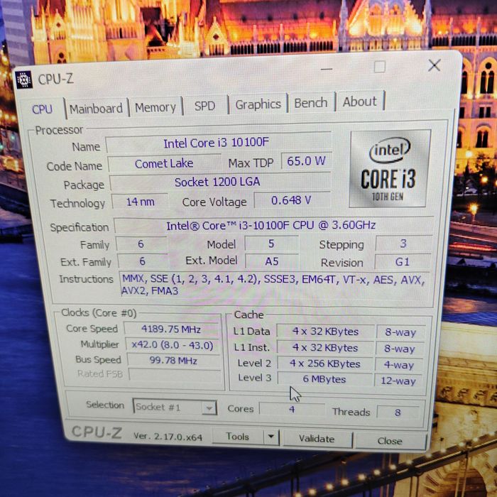 PC calculator gaming Intel i3 10100f (peste i7 7700) GTX 1650 16gb ram