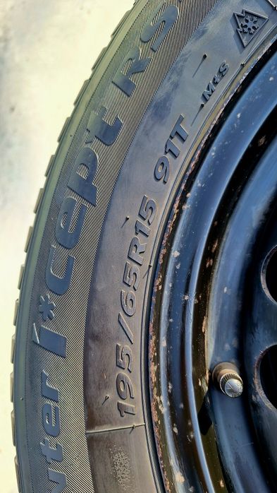 Roti complete iarna R15 (jante/cauciucuri)