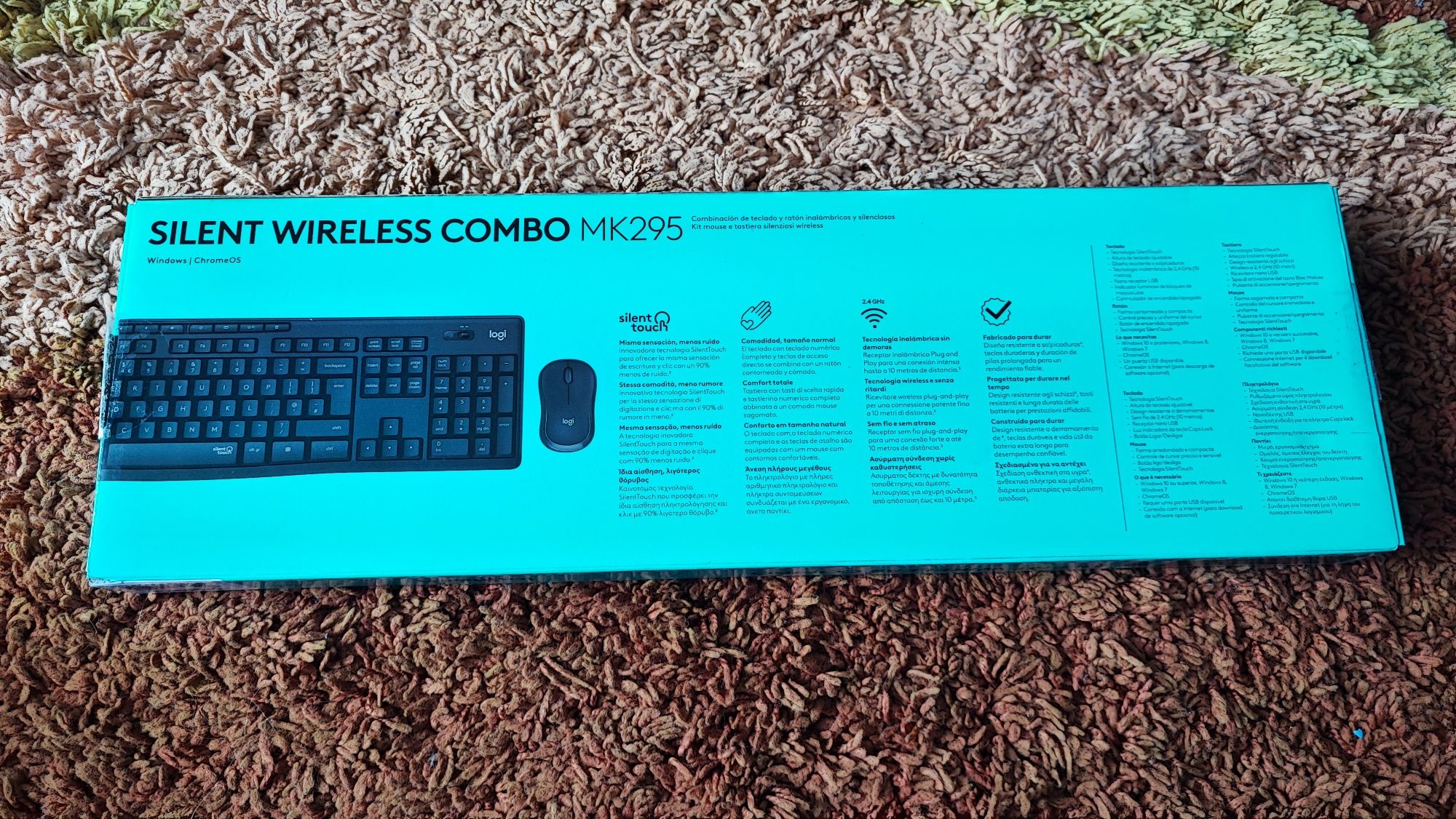 Logitech silent wireless combo mk295