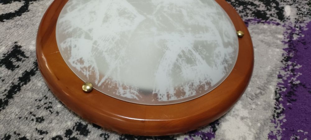 Aplice lemn/sticla impecabile