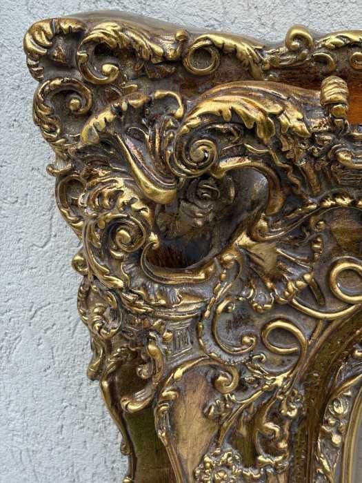Impozanta rama-stil baroc-design floral-dimensiuni mari-Belgia