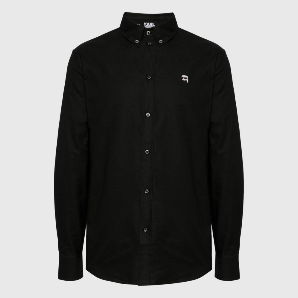 Оригинална мъжка риза Мъжка риза Karl Lagerfeld Ikonik 2.0