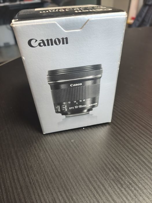 Обектив Canon EFS 10-18