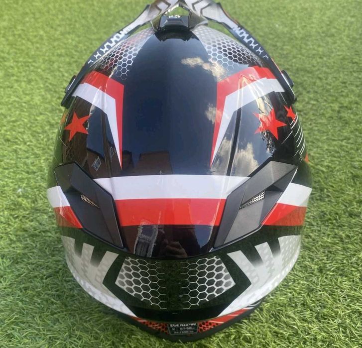 Мотокрос каска, коментар на цената  WULF M размер