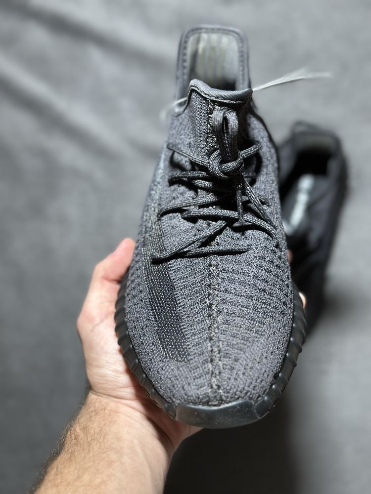 Adidas Yeezy 350 Static Black Reflective / PREMIUM