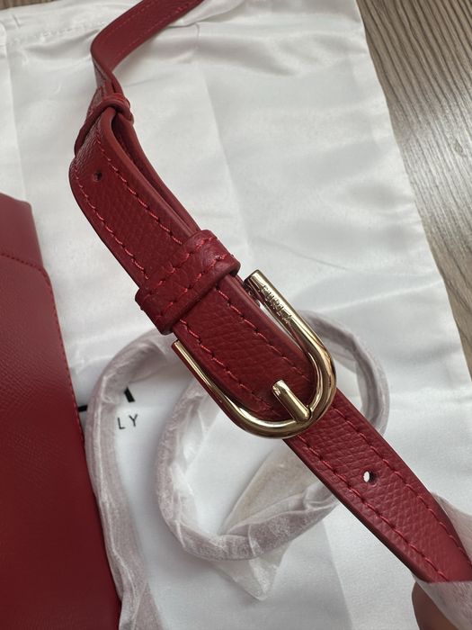 Дамска чанта Furla 1927 в червен цвят