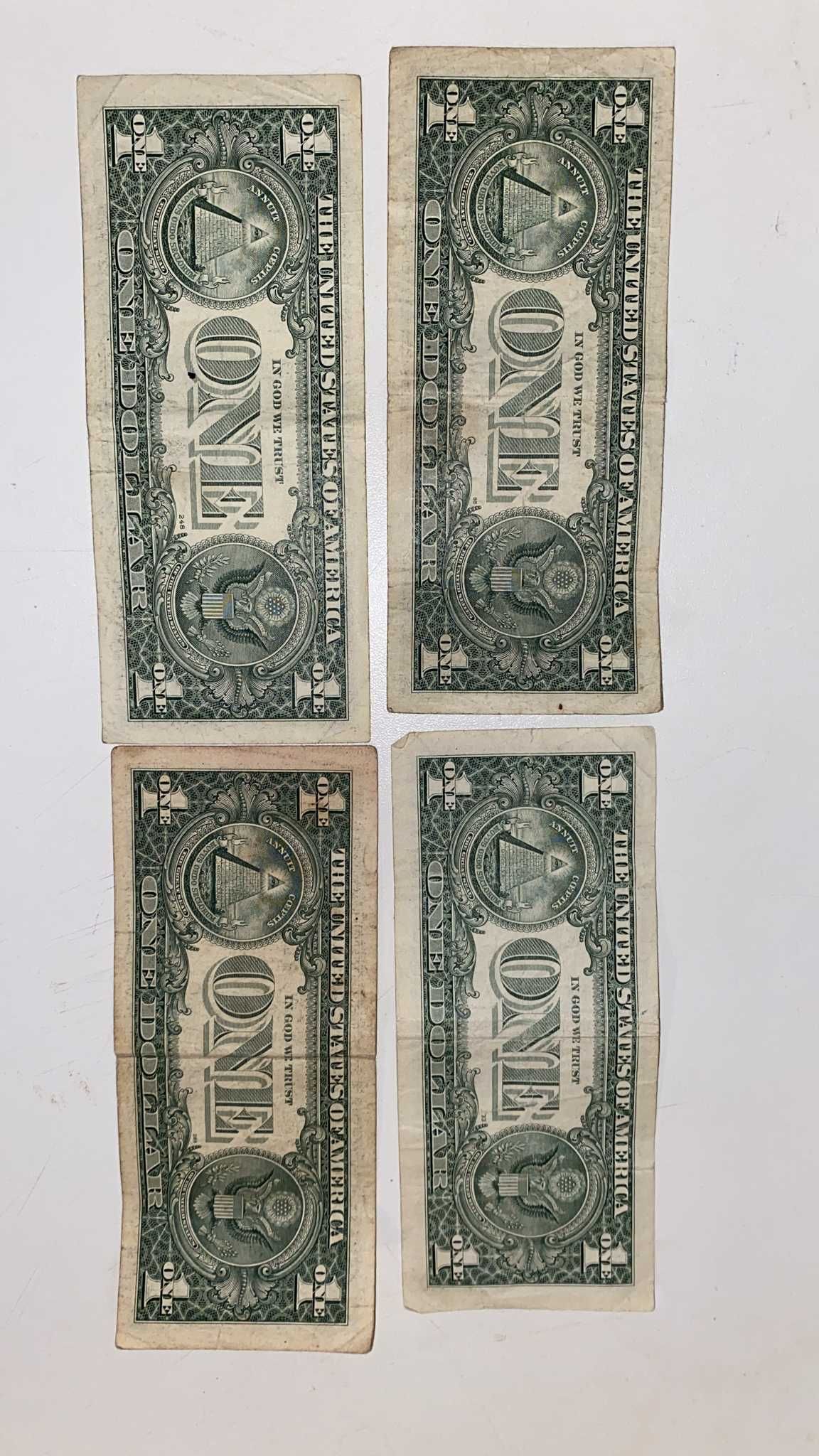 Bancnote 1 dolar 1995.2003.2006,2009