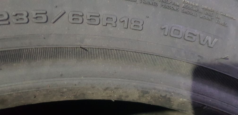 Anvelope 4x235 65 18 dunlop dot 18 mm 5.3
