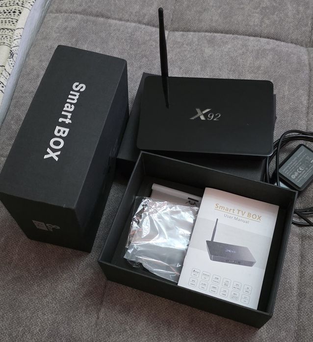 Smart tv box x92 в идеальном состоянии