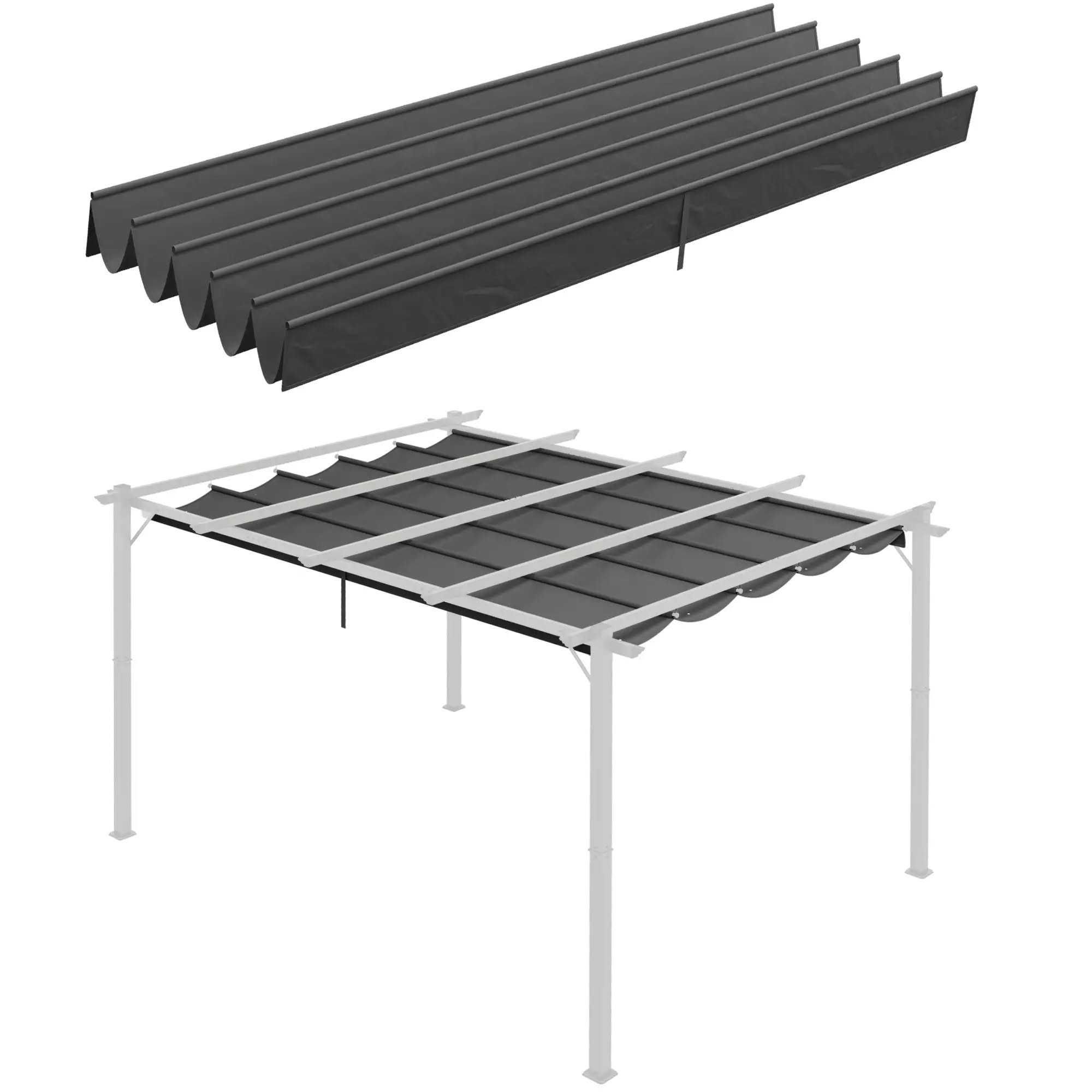 Резервен калъф Outsunny за беседки 4x3 м