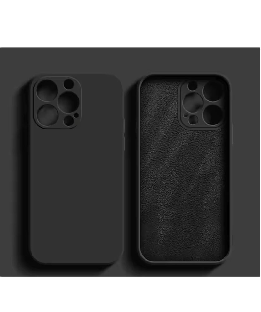 iPhone 11/12/PRO/MAX Husa Guardian Silicon Fin 0.2mm Inter Alcantara