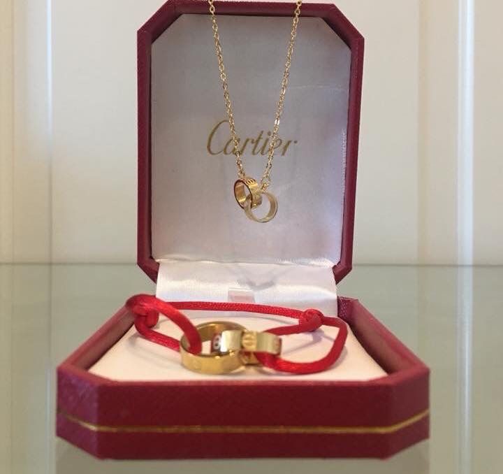 Копринен конец Cartier