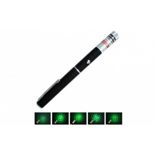 Laser pointer verde 5 capete interschimbabile