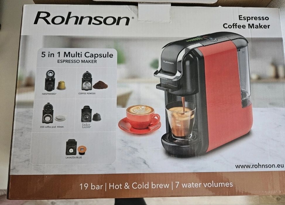 Aparat de cafea 5 în 1 Rohnson