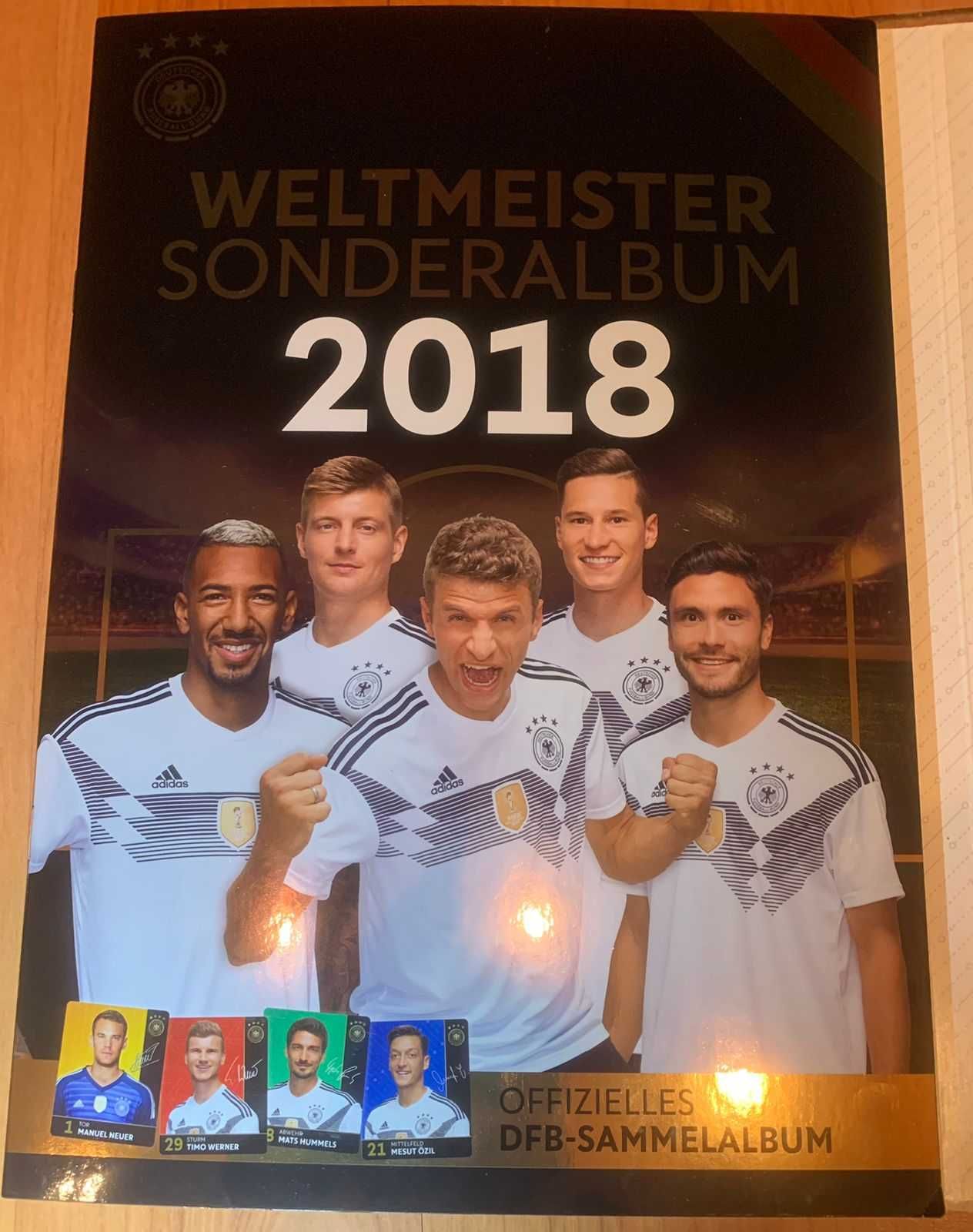 Album Germania Offizielles DFB-Sammelalbum 2018 Complet