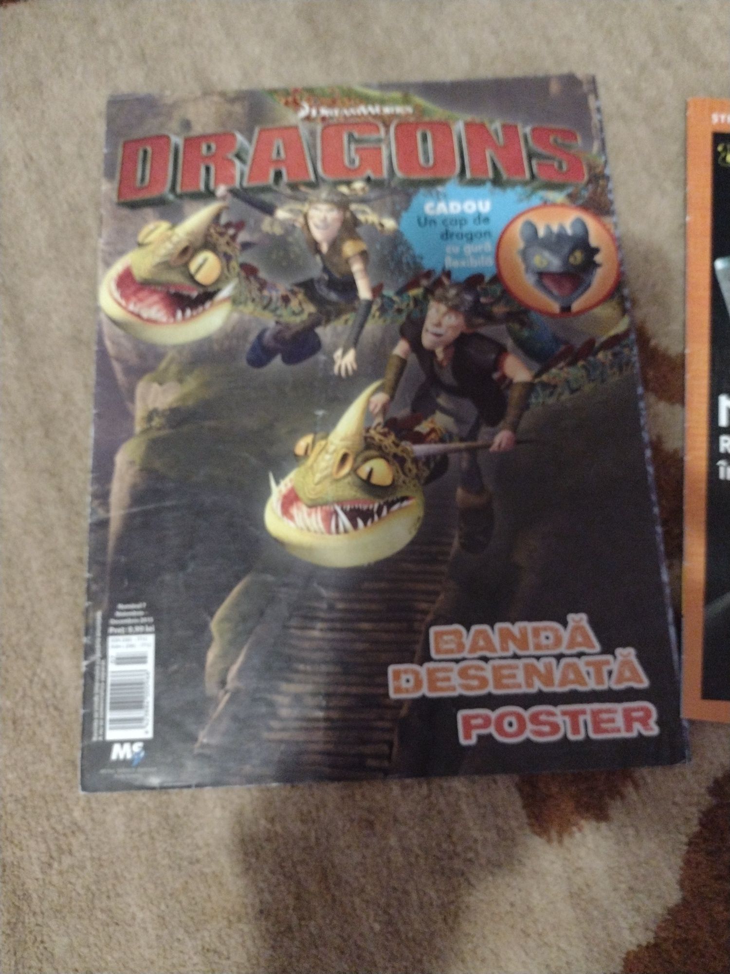 3 reviste pentru copii: Dragons și Genius Kids