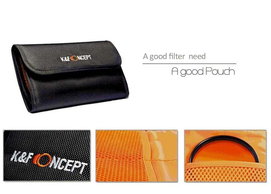 Калъф за филтри K&F Concept