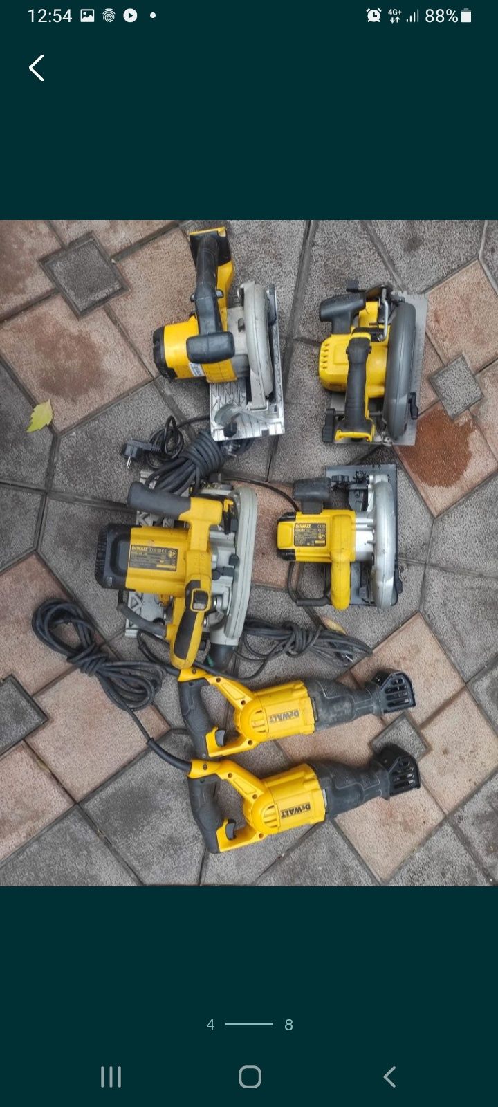 Set scule de mana dewalt impecabile