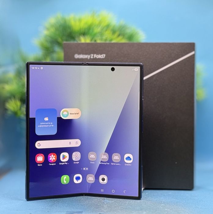 ГАРАНЦИОНЕН! Samsung Galaxy Z Fold7, 12GB RAM, 256GB, 5G, Blue Shadow
