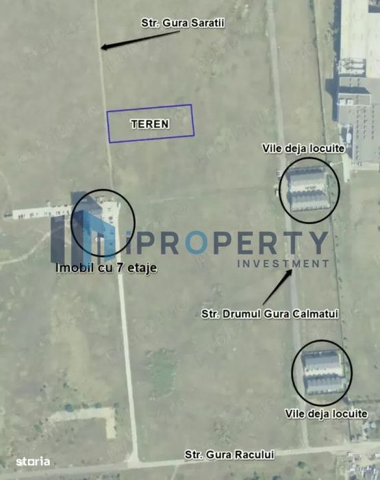 Teren intravilan Theodor Pallady |  Gura Calmatui | Certificat de urba