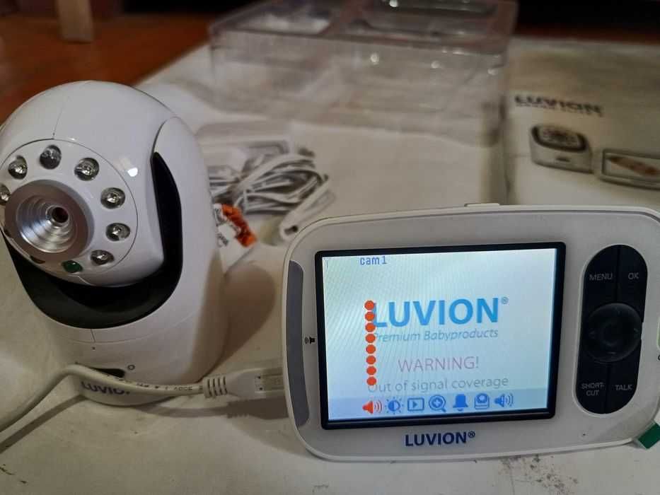 Monitor supraveghere Luvion Grand Elite 2/baby monitor bebeluș