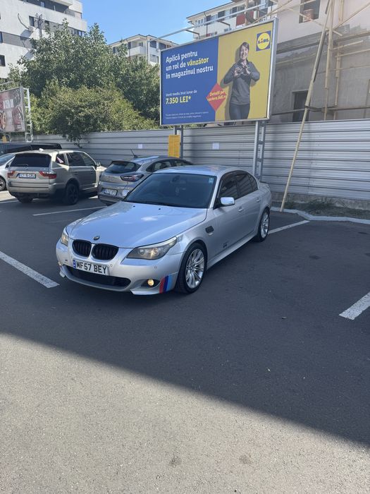 Vand bmw e60 520d 163cp m paket din fabrica recent adusa pe roti