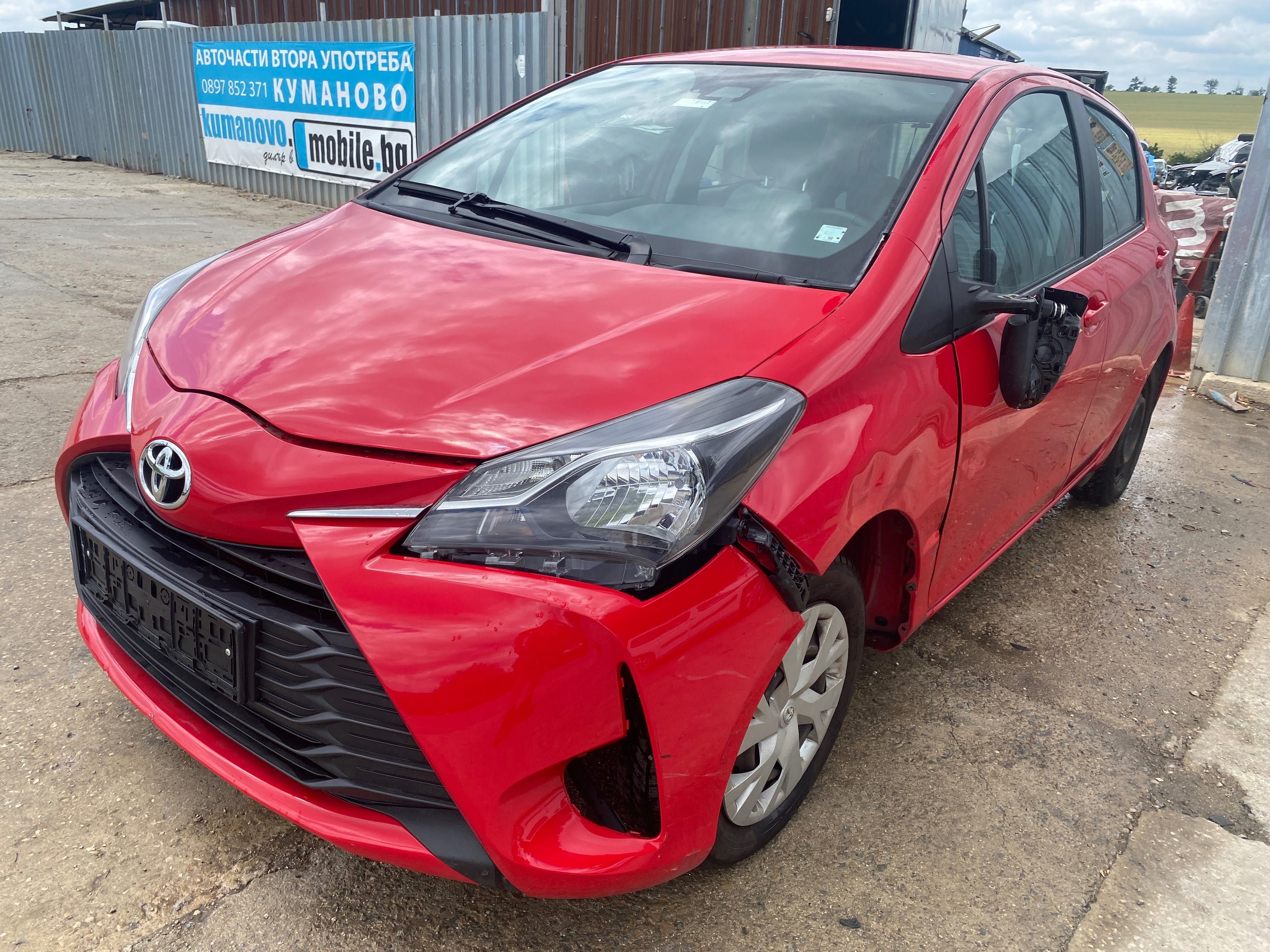 Toyota Yaris P13, 1.0i, 72 ph., 5 sp., engine 1KR-FE, KSP130 2019