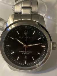 Ceas Maserati succeso ext 44mm 3h black dial br ss