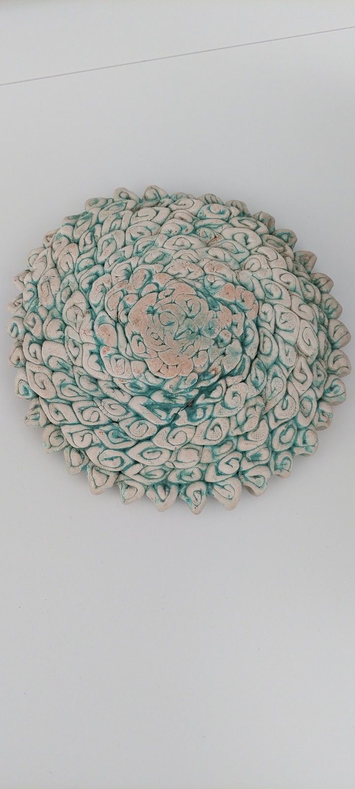 Platou farfurie vintage colectie ceramica hand made Anglia 1960