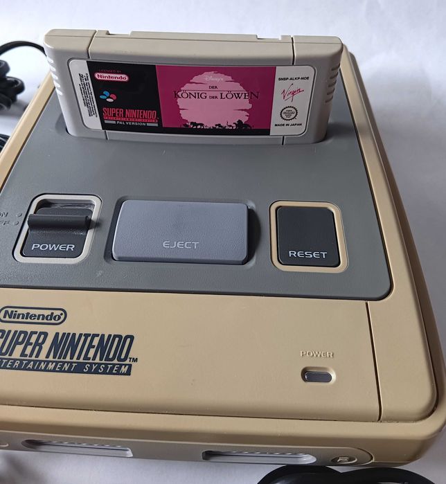 Nintendo SNES, Super Nintendo,consola veche Originala,Vintage,plus joc