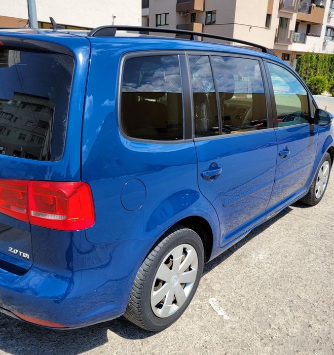 Vw touran, albastru